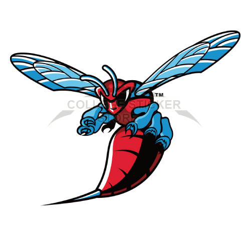 Customs Delaware State Hornets Iron-on Transfers (Wall Stickers)NO.4251